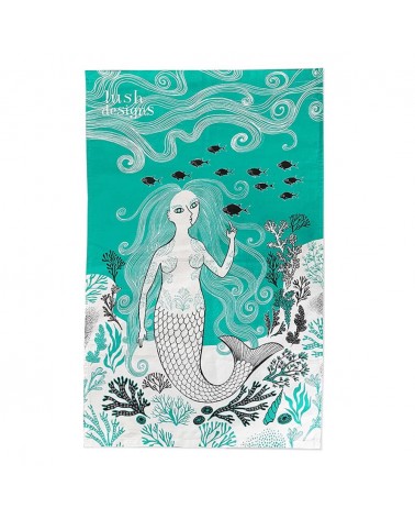 Sirena - Strofinacci da cucina Lush Designs asciugamano da cucina asciugamani doccia tessili