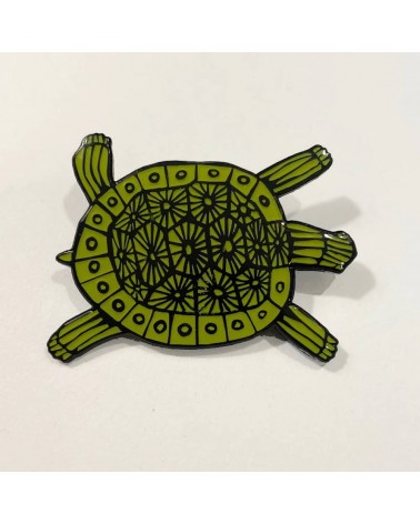 Terrapin Enamel Pin Lush Designs broches and pins hat pin badges collectible