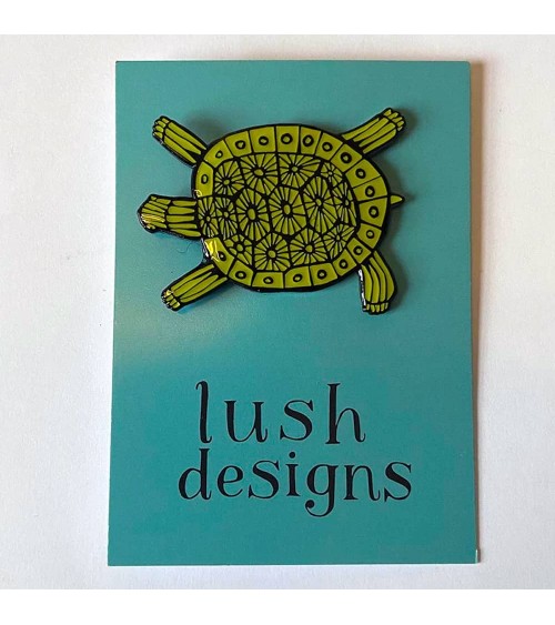 Spilla Tartaruga Lush Designs spiritose spille colorate particolari eleganti donna da giacca uomo