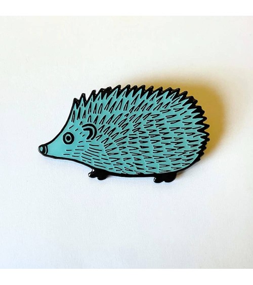 Hedgehog Enamel Pin Lush Designs broches and pins hat pin badges collectible