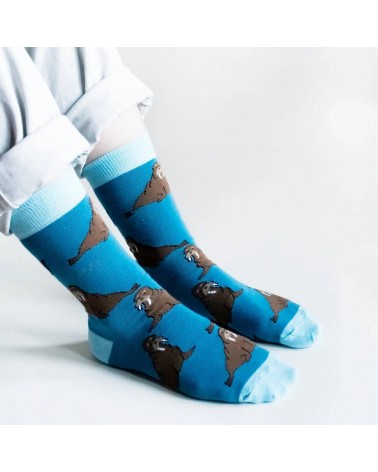 Save the Walrus - Bamboo Socks Bare Kind funny crazy cute cool best pop socks for women men