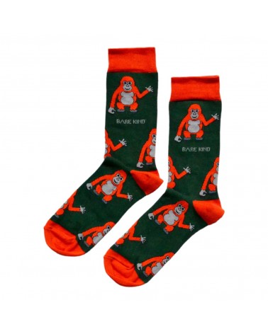 Rettet die Orang-Utans - Bambus Socken Bare Kind socke kuschelsocken für damen lustig herren farbige coole socken