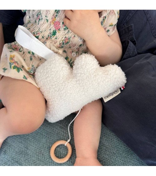 Adele - Minibam Donna - Carillon per neonati, Peluche musicale Mellipou idea regalo svizzera