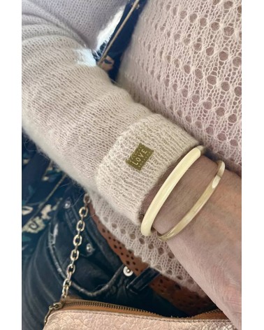 Piccolo biscotto al burro Love - Spilla placcata oro Adorabili Paris spiritose spille colorate particolari eleganti donna da ...