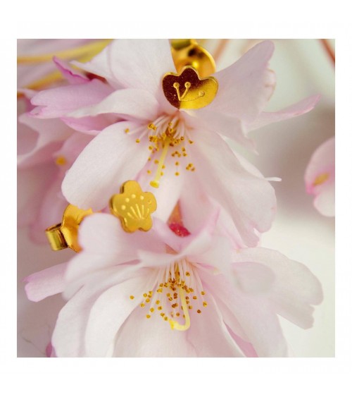 Sakuras - Goldener Ohrringe Adorabili Paris damen frau kinder spezielle kaufen