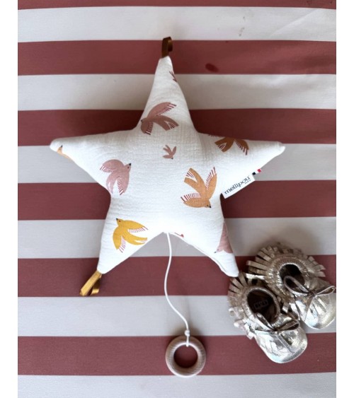Minibam Swift - Carillon per neonati, Peluche musicale Adele Mellipou idea regalo svizzera