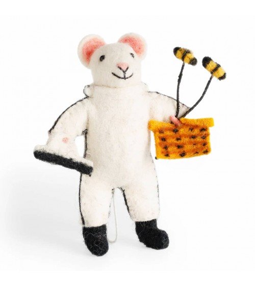 Imker Maus - Deko Objekt Sew Heart Felt schöne deko schweiz kaufen