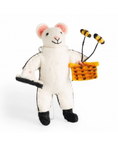 Imker Maus - Deko Objekt Sew Heart Felt schöne deko schweiz kaufen