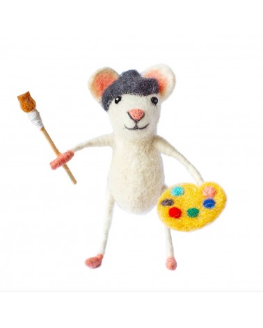 Künstler Maus - Deko Objekt Sew Heart Felt schöne deko schweiz kaufen