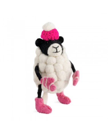 Wilma - Schaf aus Filz - Deko-Objekt Sew Heart Felt schöne deko schweiz kaufen