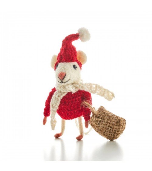 Weihnachtsmann Maus - Weihnachtsdeko Sew Heart Felt Weihnachtsdekoration kaufen Weihnachtsbaum Deko Ideen 2024 Trend Deko zu ...