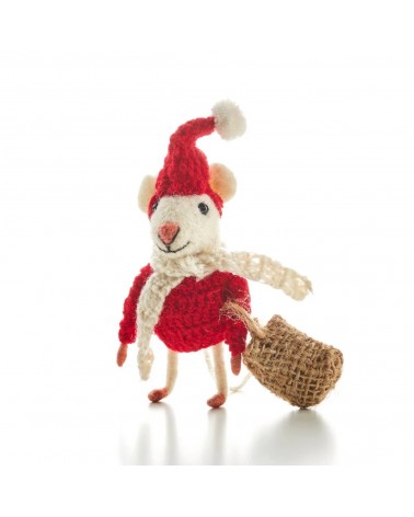 Weihnachtsmann Maus - Weihnachtsdeko Sew Heart Felt Weihnachtsdekoration kaufen Weihnachtsbaum Deko Ideen 2024 Trend Deko zu ...