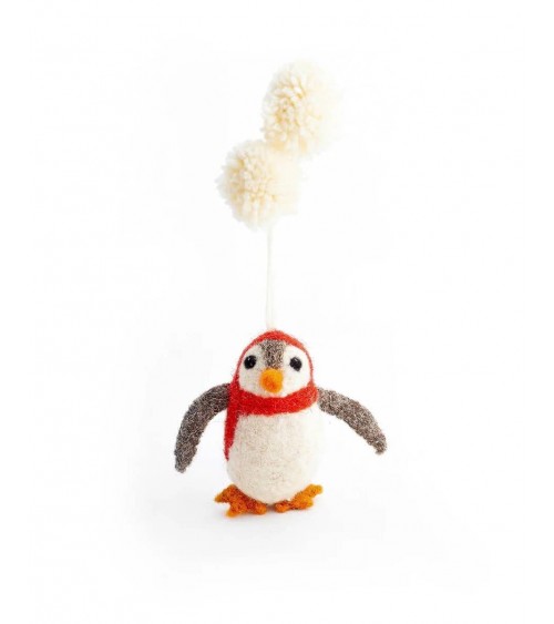 Paul le pingouin - Décoration de Noël Sew Heart Felt decoration noel decor déco de noel 2024 maison fait main