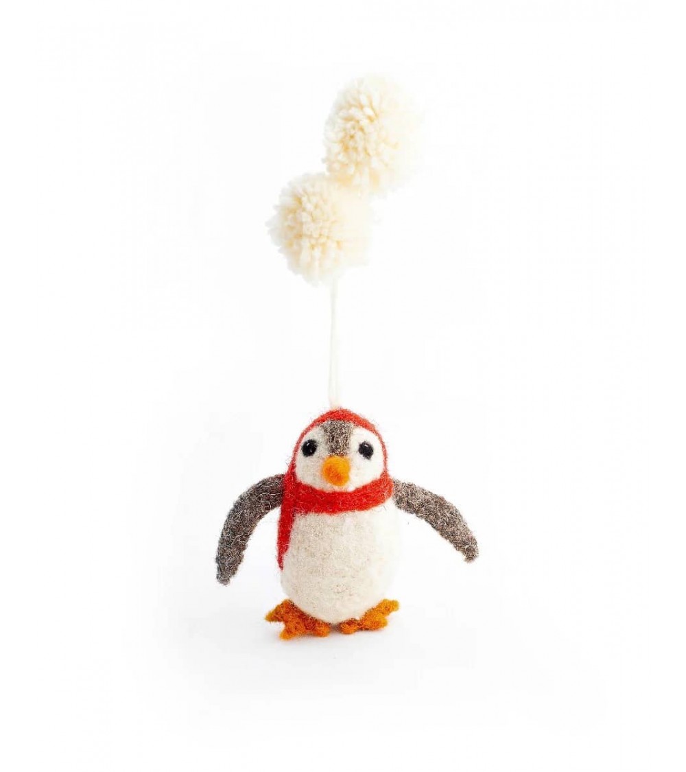 Paul, der Pinguin - Weihnachtsdeko Sew Heart Felt Weihnachtsdekoration kaufen Weihnachtsbaum Deko Ideen 2024 Trend Deko zu we...