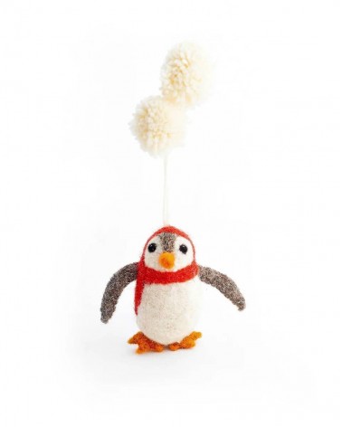 Paul, der Pinguin - Weihnachtsdeko Sew Heart Felt Weihnachtsdekoration kaufen Weihnachtsbaum Deko Ideen 2024 Trend Deko zu we...