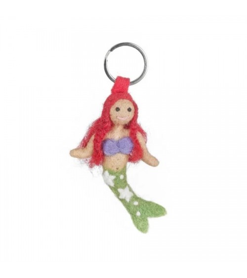 Sirène - Porte clés original Felt so good idée cadeau original suisse