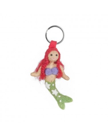 Sirène - Porte clés original Felt so good idée cadeau original suisse
