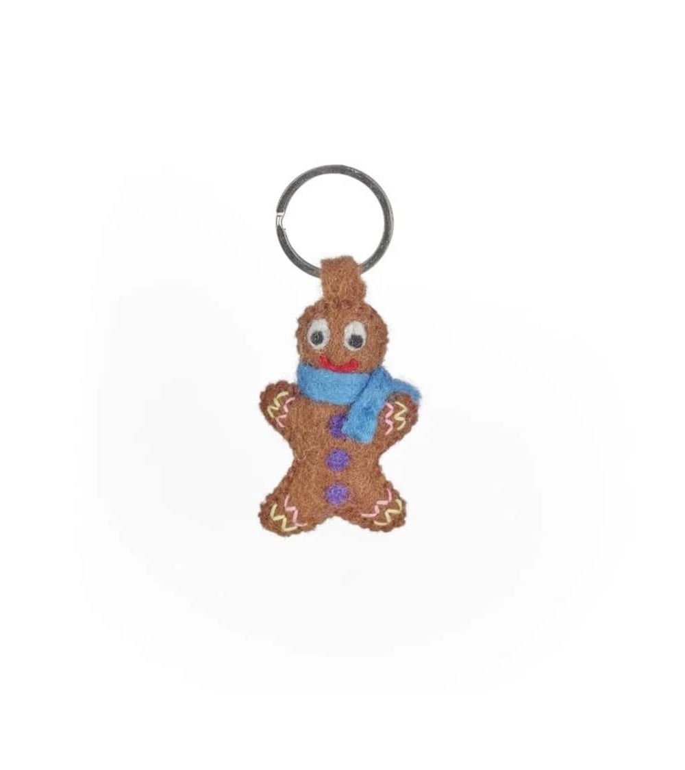 Lebkuchenmann - Filz Weihnachts Schlüsselanhänger Felt so good geschenkidee schweiz kaufen