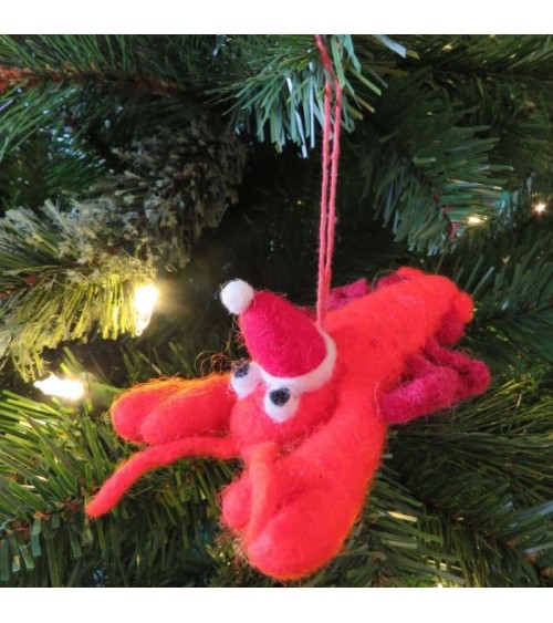 Homard - Décoration sapin de Noel Felt so good decoration noel decor déco de noel 2024 maison fait main