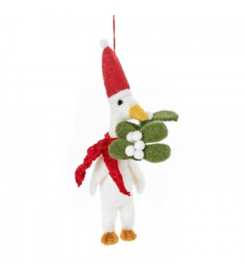 Ente, Weihnachtsente - Weihnachtsdeko Felt so good Weihnachtsdekoration kaufen Weihnachtsbaum Deko Ideen 2024 Trend Deko zu w...