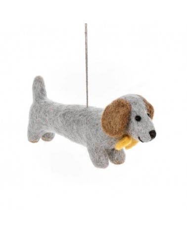 Baumschmuck Eleganter Dackel - Weihnachtsdeko Felt so good Weihnachtsdekoration kaufen Weihnachtsbaum Deko Ideen 2024 Trend D...