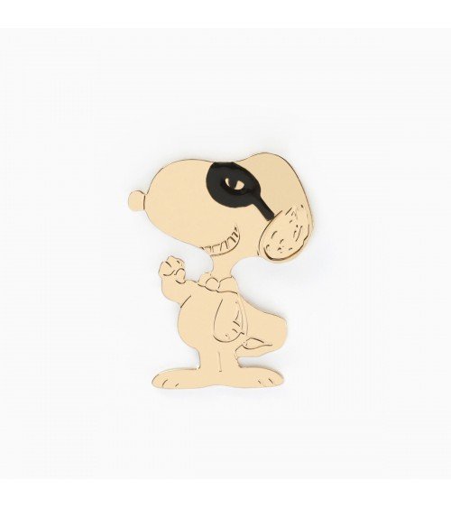 Snoopy Superhero - Gold plated pin Titlee broches and pins hat pin badges collectible
