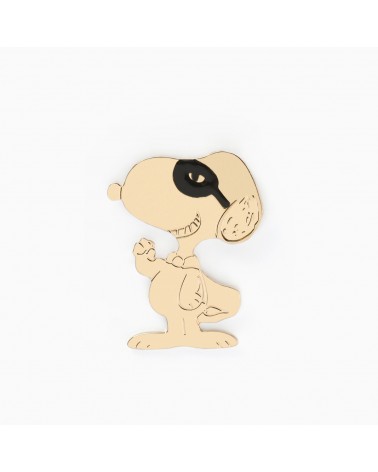 Snoopy Superhero - Gold plated pin Titlee broches and pins hat pin badges collectible