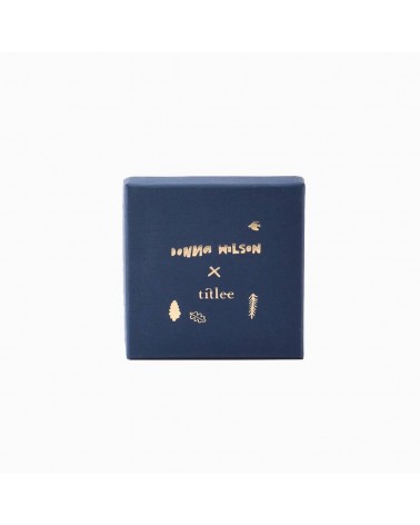 Pin's Cottage x Donna Wilson - Pin's doré à l'or fin Titlee pins rare métal originaux bijoux suisse