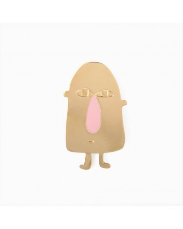 Parker x Donna Wilson Pin - Gold plated pin Titlee broches and pins hat pin badges collectible
