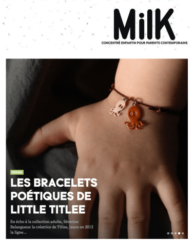 Bracciale Coccinella x Lucille Michieli Titlee eleganti particolari da donna bambina