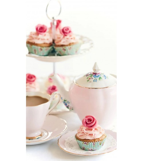 Charm Armband Tea Time mit Tassen, Teekannen und Cupcake Anhängern Titlee damen frau kinder spezielle kaufen