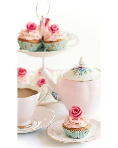 Charm Armband Tea Time mit Tassen, Teekannen und Cupcake Anhängern Titlee damen frau kinder spezielle kaufen