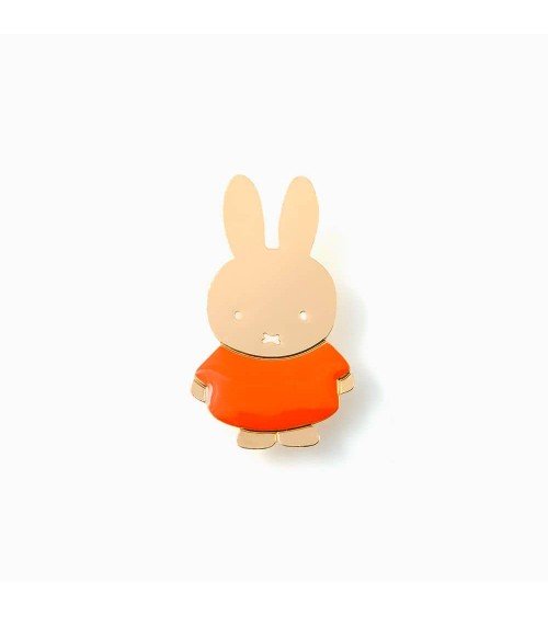 Pin Anstecker Miffy Hase orange x Miffy – Anstecknadel vergoldet Titlee Anstecknadel Ansteckpins pins anstecknadeln kaufen