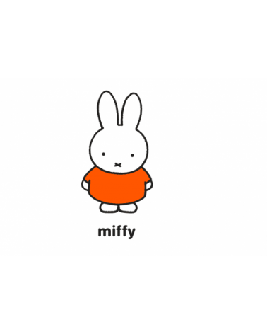 Pin's lapin Miffy orange x Miffy - Pin's doré à l'or fin Titlee pins rare métal originaux bijoux suisse