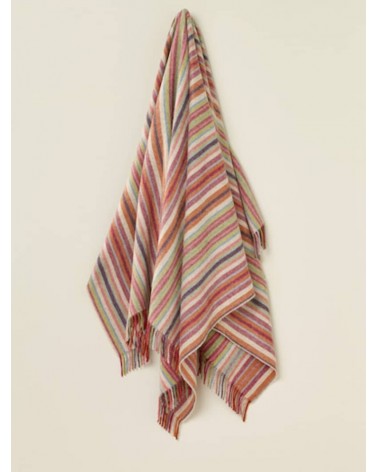 Plaid canapé Santa Cruz - Couverture en laine mérinos Bronte by Moon un plaid cocooning couverture chaude douce plaide lit