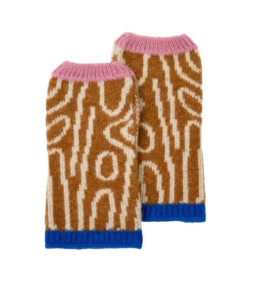 Wool mittens, fingerless gloves - Woolywood Donna Wilson original gift idea switzerland