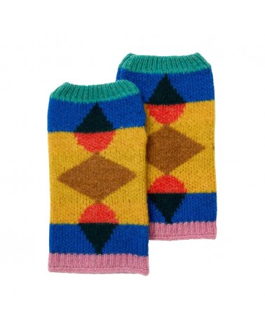 Muffole in lana, guanti senza dita - vetro colorato Donna Wilson idea regalo svizzera