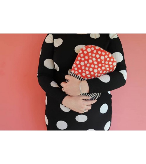Bouillotte eau chaude originale - Design Champignon Donna Wilson longue originale haut de gamme luxe