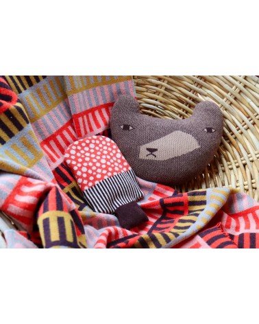 Hot water bottle and knitted wool cover - Mushroom Donna Wilson best luxury cool nice cute portable