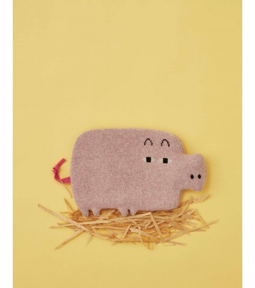 Hot water bottle and knitted wool cover - Piglet Donna Wilson best luxury cool nice cute portable