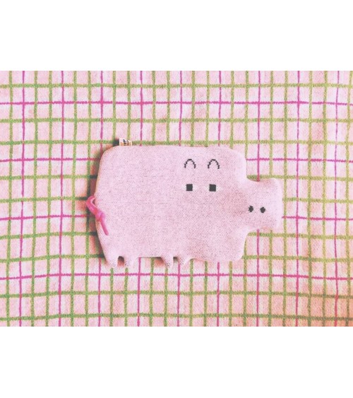 Hot water bottle and knitted wool cover - Piglet Donna Wilson best luxury cool nice cute portable