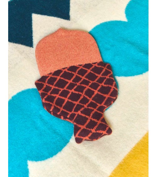 Hot water bottle and knitted wool cover - Acorn Donna Wilson best luxury cool nice cute portable