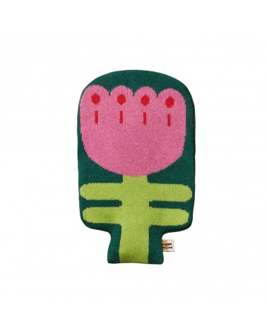 Hot water bottle and knitted wool cover - Flower Donna Wilson best luxury cool nice cute portable