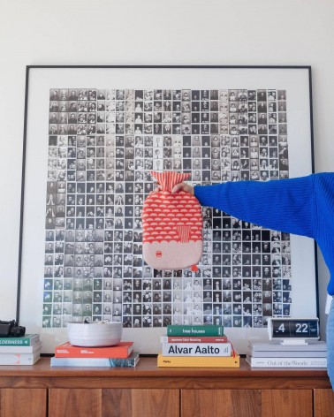Bouillotte eau chaude originale - Design Poisson Orange Donna Wilson longue originale haut de gamme luxe
