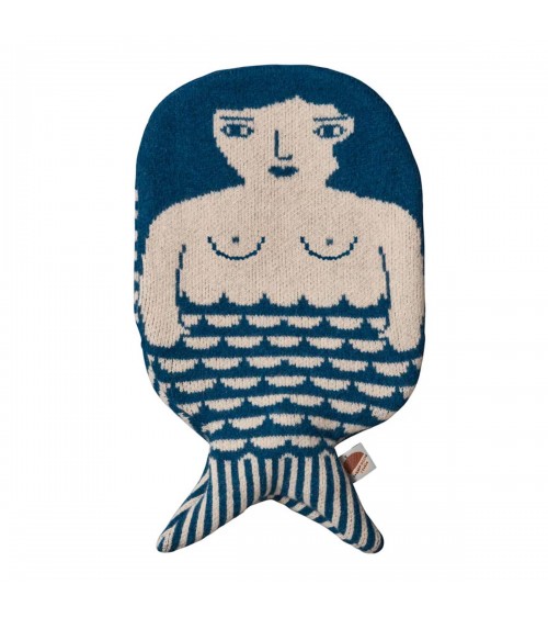 Hot water bottle and knitted wool cover - Mermaid Donna Wilson best luxury cool nice cute portable