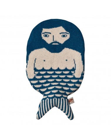 Hot water bottle and knitted wool cover - Merman Donna Wilson best luxury cool nice cute portable