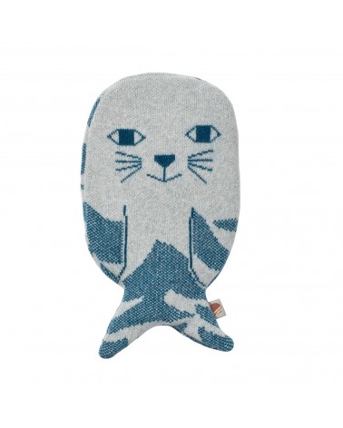 Cute hot water bottle and knitted wool cover - Seal Donna Wilson best luxury cool nice cute portable
