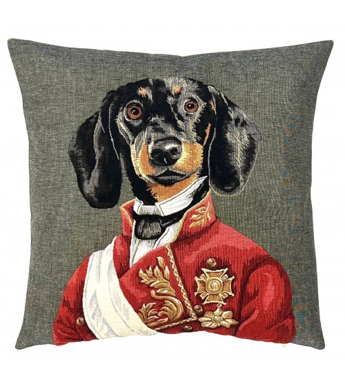 Ritratto di cane, Bassotto - Copricuscini divano Yapatkwa cuscini decorativi per divano deco di lusso originale