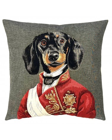 Ritratto di cane, Bassotto - Copricuscini divano Yapatkwa cuscini decorativi per divano deco di lusso originale