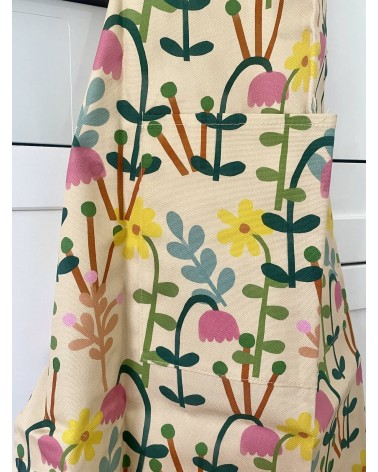 Kitchen Apron - Posy floral design Plewsy kitchen cooking women funny cute bbq aprons for men